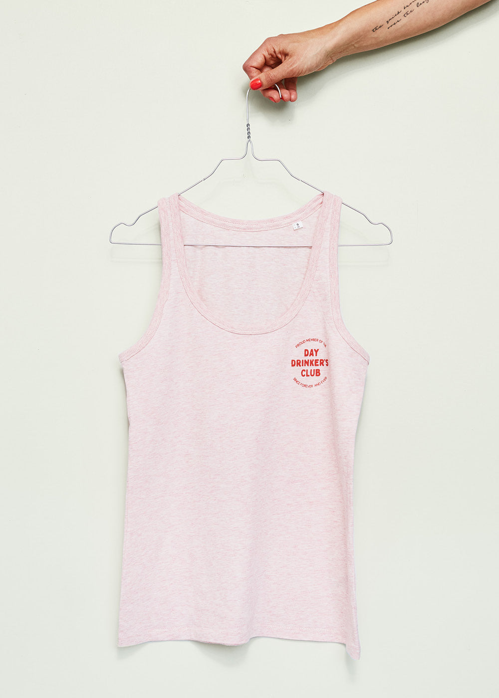 Daydrinker's Club Tank top light pink