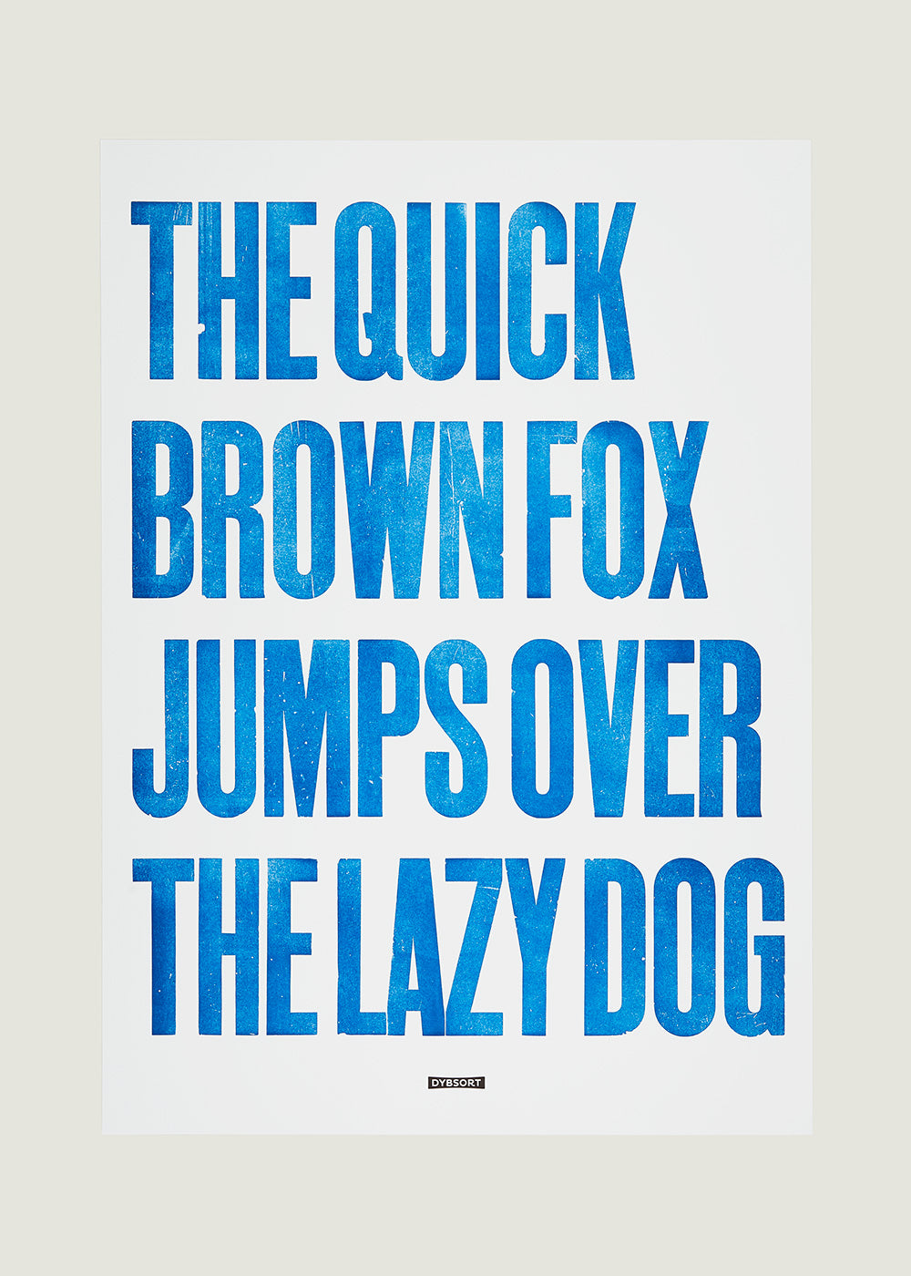 The Quick Brown Fox - Blue