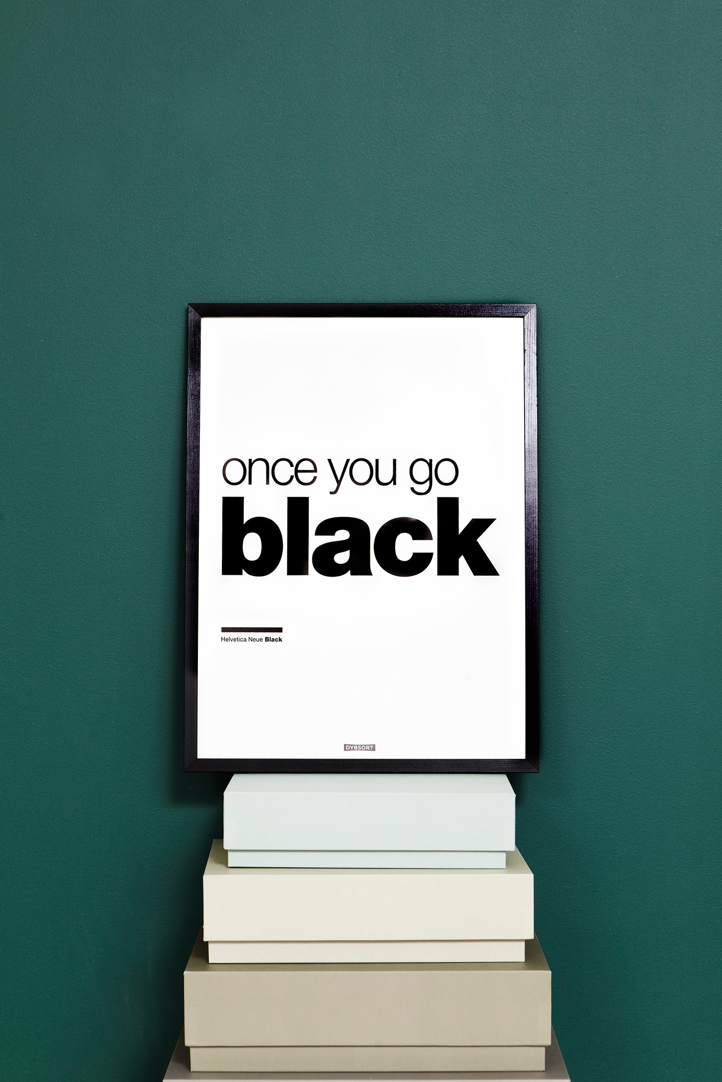 Once you go Black - hvid