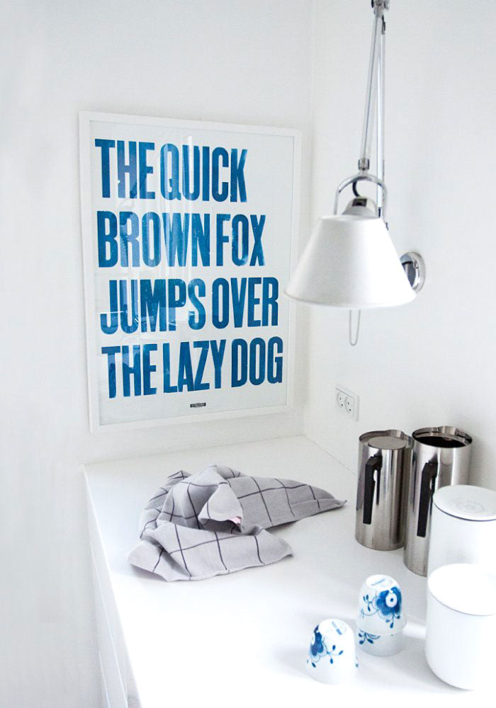 The Quick Brown Fox - Blue