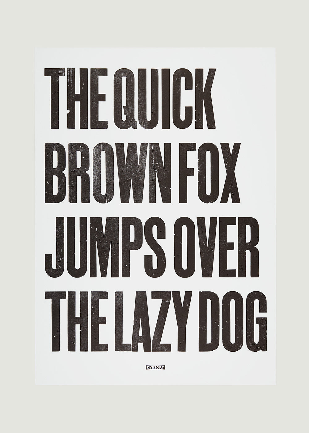The Quick Brown Fox - Black